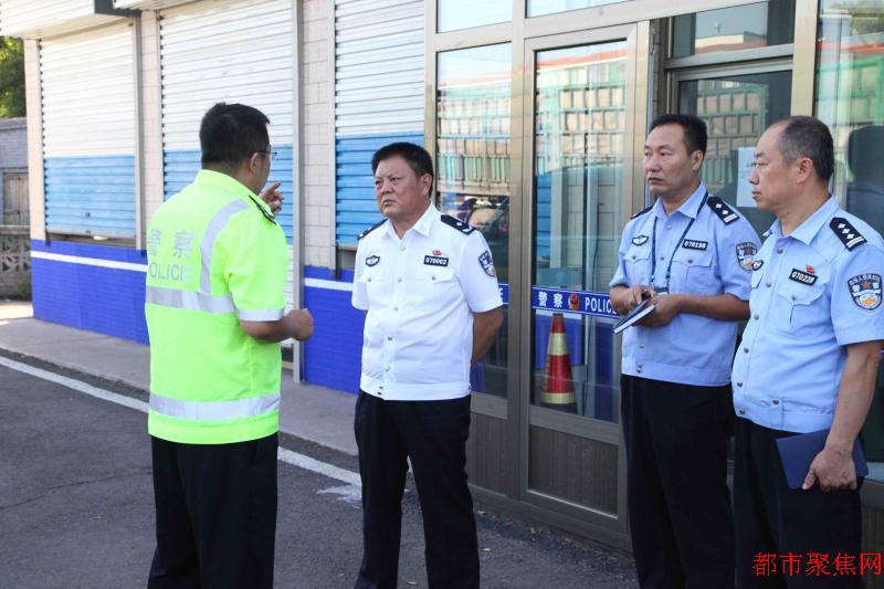 张保平支队长在定襄交警大队 蒋村中队调研指导工作 - 山西省忻州市